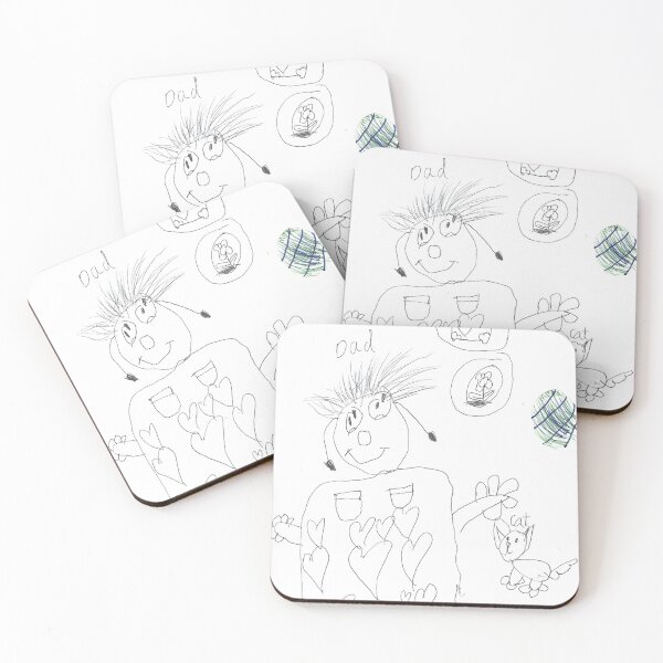 Item preview, Dad — Full of Hearts_ with Cat  Dreams designed and sold by CreativeMiche.