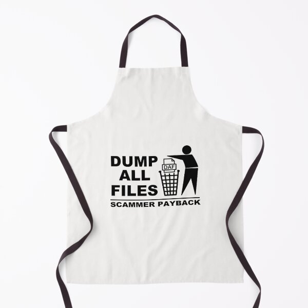 Item preview, Dump All Files; Scammer; PayBack; designed and sold by StickerApe.