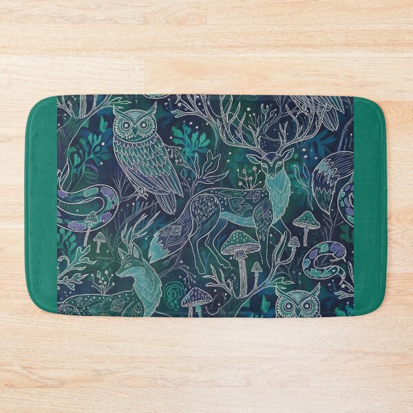 Item preview, Mystical Midnight Forest Pattern designed and sold by Azurart2.