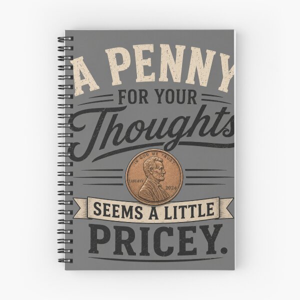 Item preview, Penny for your thoughts  designed and sold by Cigars & Crayons .