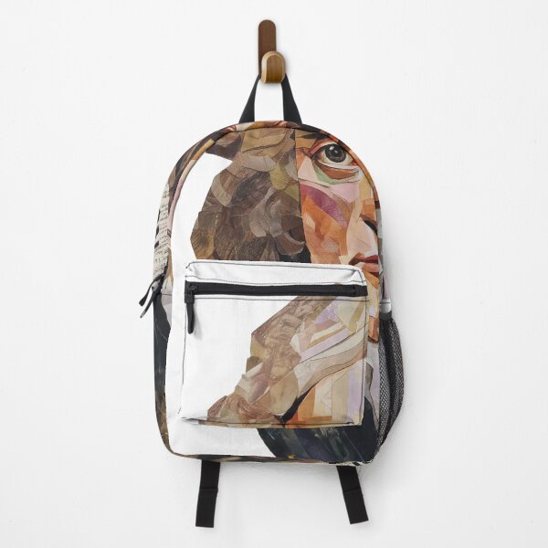 Item preview, Isaac Newton – Science Collage Portrait Art Print | Physics Gravity Mathematics Poster designed and sold by OzzFrequency.