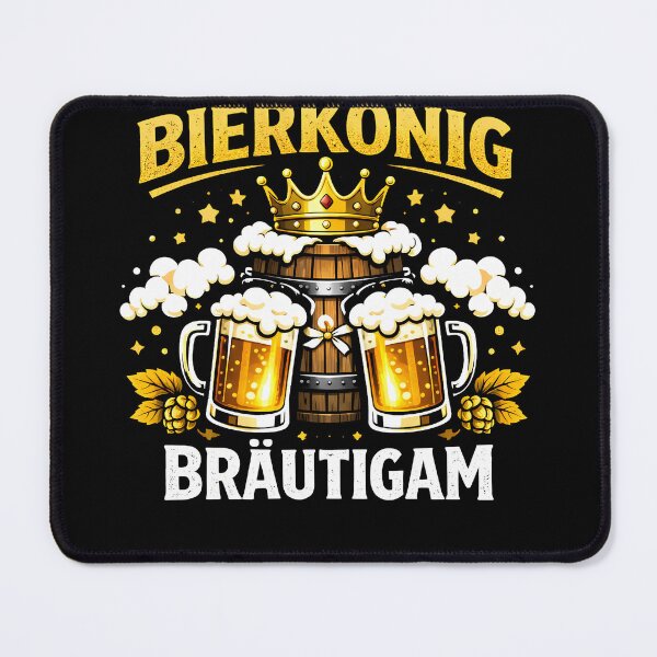 Item preview, Beer King Bräutigam - Crown and Beer Barrel Edition designed and sold by PicParadiz.