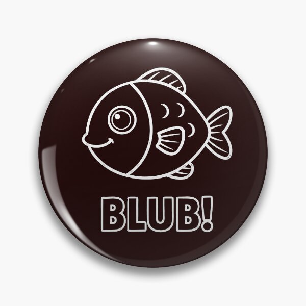 Item preview, Funny Blub Fish Cartoon Design designed and sold by ArtPer-design.