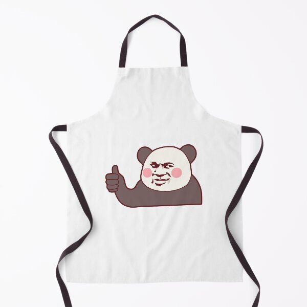 Item preview, Funny Panda Thumbs Up Ironic Meme Sticker designed and sold by B.A Design.