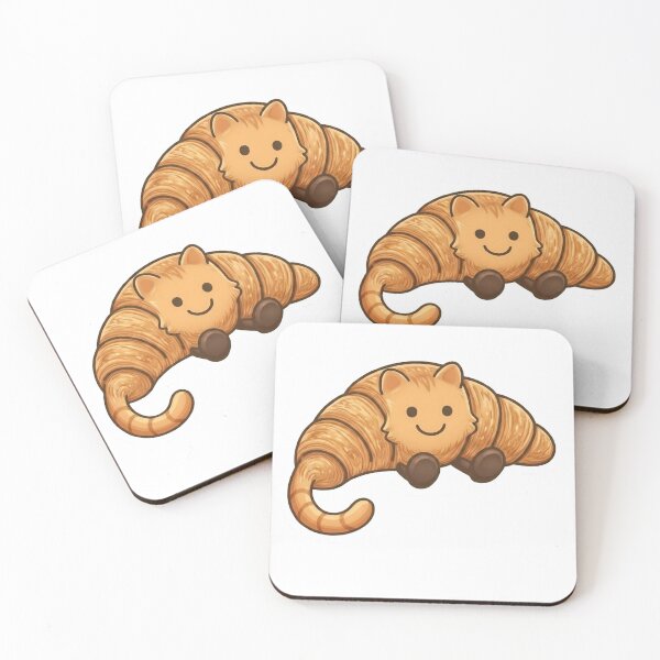 Item preview, Cute Paris Croissant Cat designed and sold by Purpleclomb.