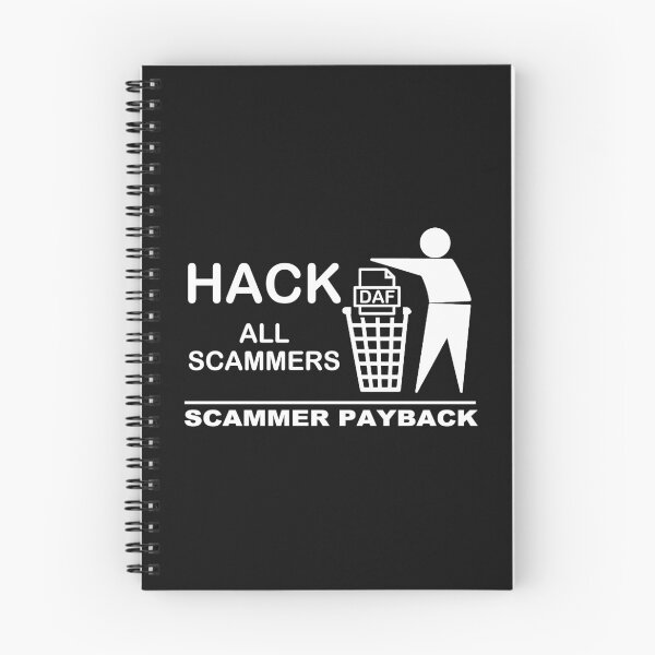 Item preview, Hack All Scammers; PayBack; designed and sold by StickerApe.