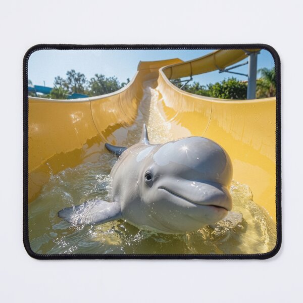 Item preview, Baby Beluga Whale Has a Fun Slide designed and sold by Tridentulus.