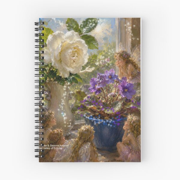 Item preview, The Gardenia and the Violet’s Secret Conversation designed and sold by Art7Dimension.