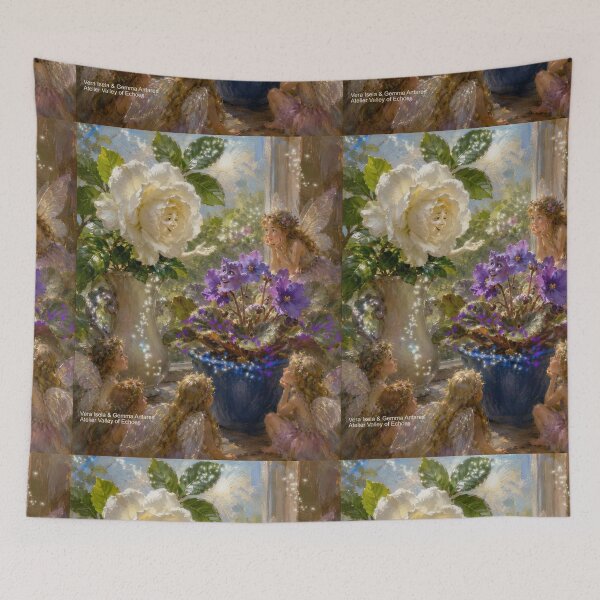Item preview, The Gardenia and the Violet’s Secret Conversation designed and sold by Art7Dimension.
