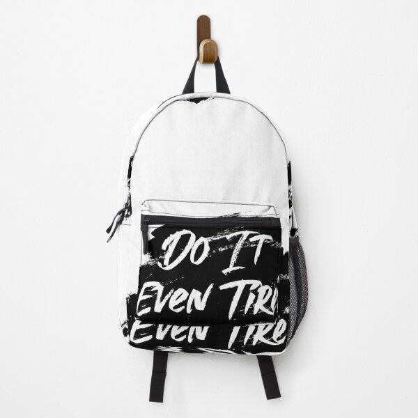 Item preview, Do It Even Tired Motivational Typography Design designed and sold by Akaash K A.