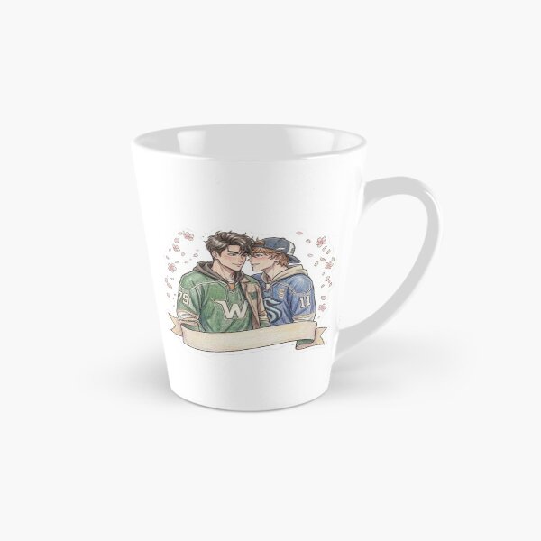 Item preview, Hockey Rivals Anime Sketch - Enemies to Lovers Romance designed and sold by Purpleclomb.