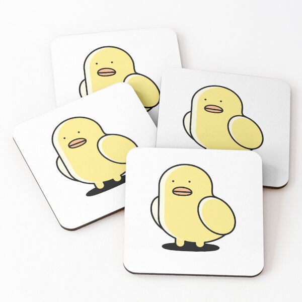 Item preview, Cute Kawaii Duck Blank Stare designed and sold by B.A Design.