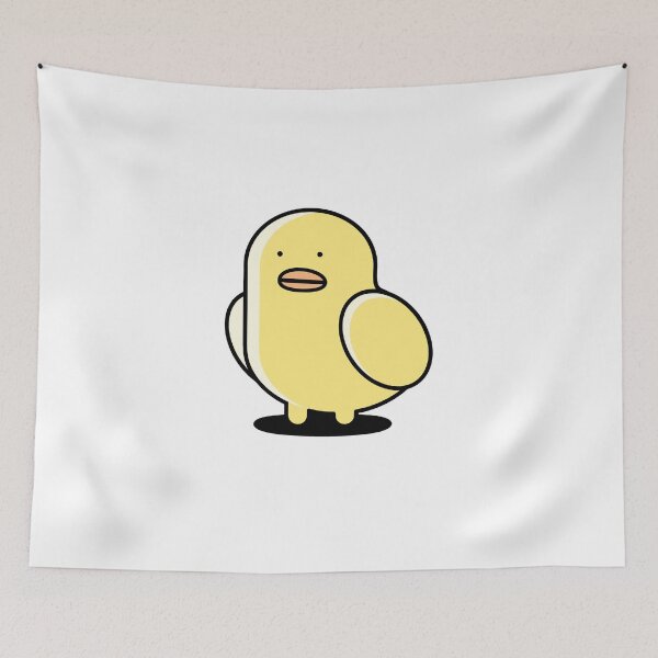 Item preview, Cute Kawaii Duck Blank Stare designed and sold by B.A Design.