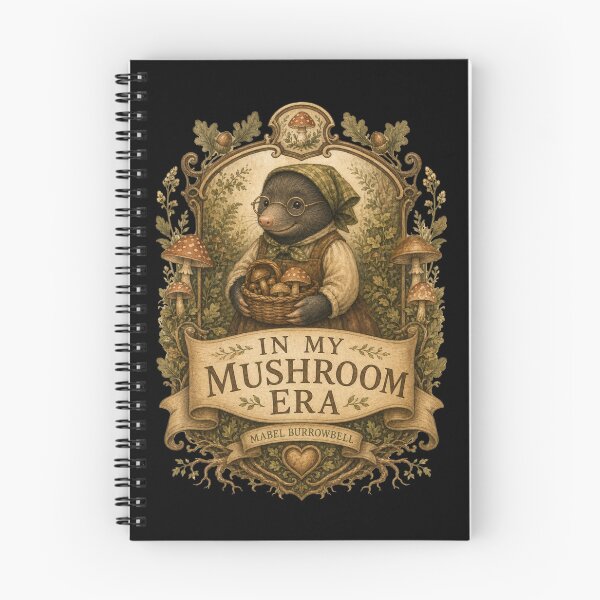 Item preview, In My Mushroom Era Mole Emblem designed and sold by WinkleHollow.
