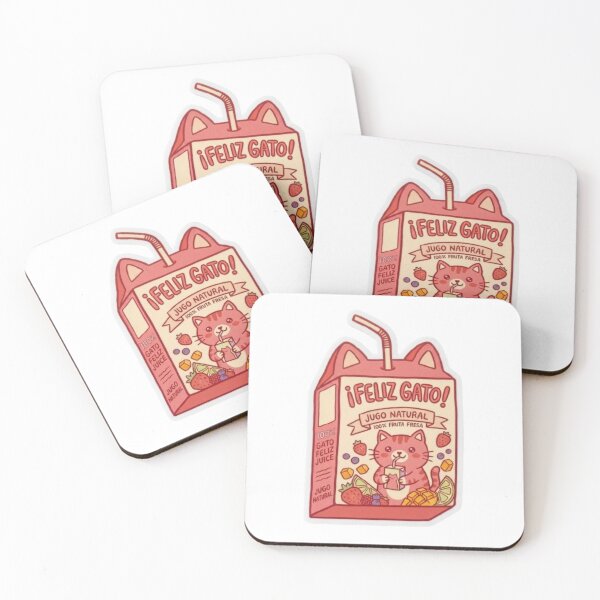 Item preview, Kawaii Strawberry Juice Cat - Aesthetic Japanese Drink designed and sold by Purpleclomb.