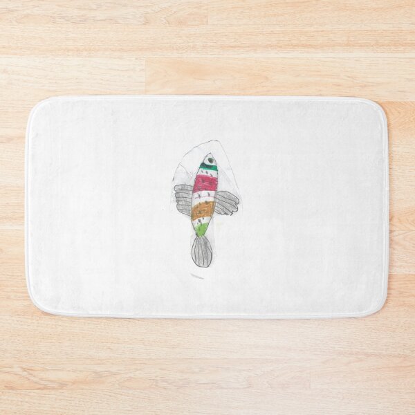 Item preview,  Colourful Striped Fish — Underwater Art  designed and sold by CreativeMiche.