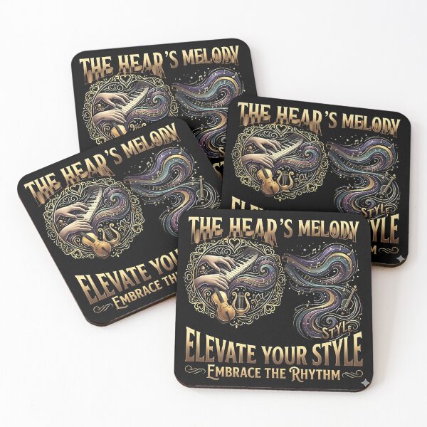Item preview, The Heart's Melody Inspirational Music Quote Design designed and sold by Originaledesign.