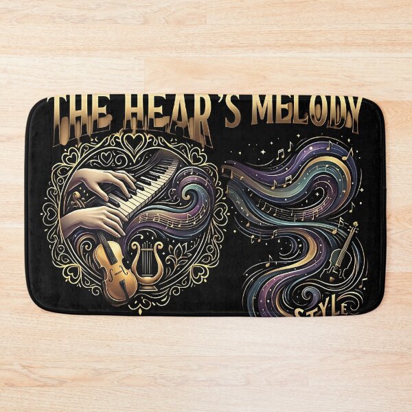 Item preview, The Heart's Melody Inspirational Music Quote Design designed and sold by Originaledesign.