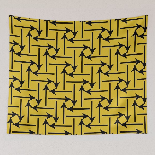Item preview, Yellow & black arrows designed and sold by Mint + Midnight.