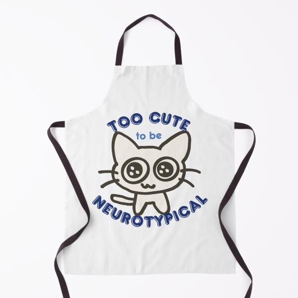 Item preview, too cute to be neurotypical designed and sold by StudioAlunsina.
