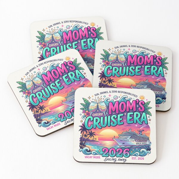 Item preview, Mom’s Cruise Era 2026 T-Shirt | Funny Mom Vacation Cruise Graphic Tee | Trendy Girls Trip Travel Shirt designed and sold by DmaarGroup.