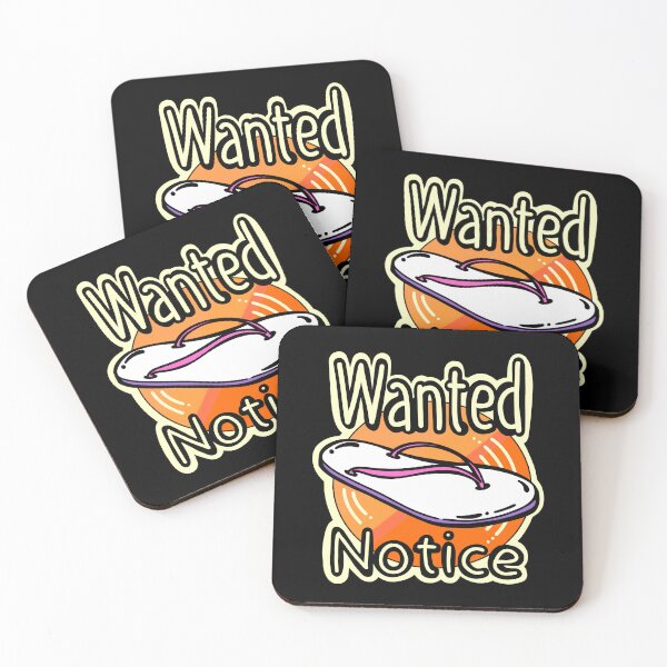 Item preview, Lost Flip Flop - Wanted Notice designed and sold by Alien-Theory.