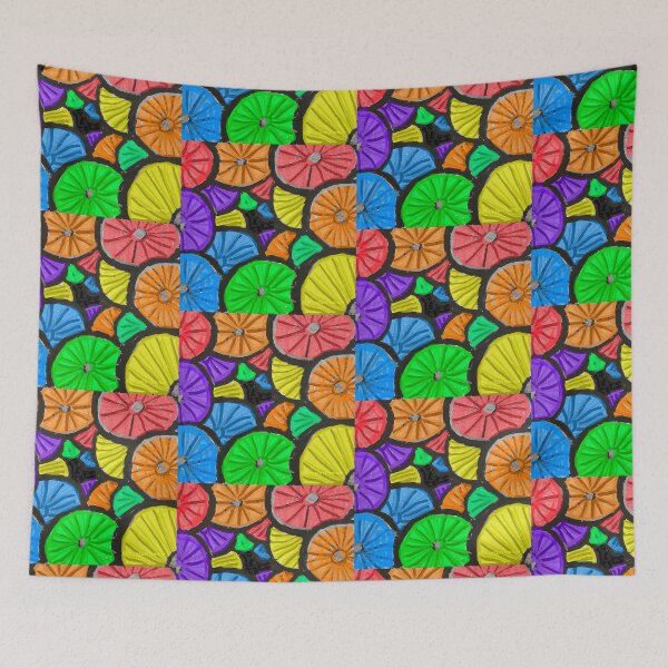 Item preview, Rainbow Bicycle Wheel Pattern designed and sold by DancingCreek.