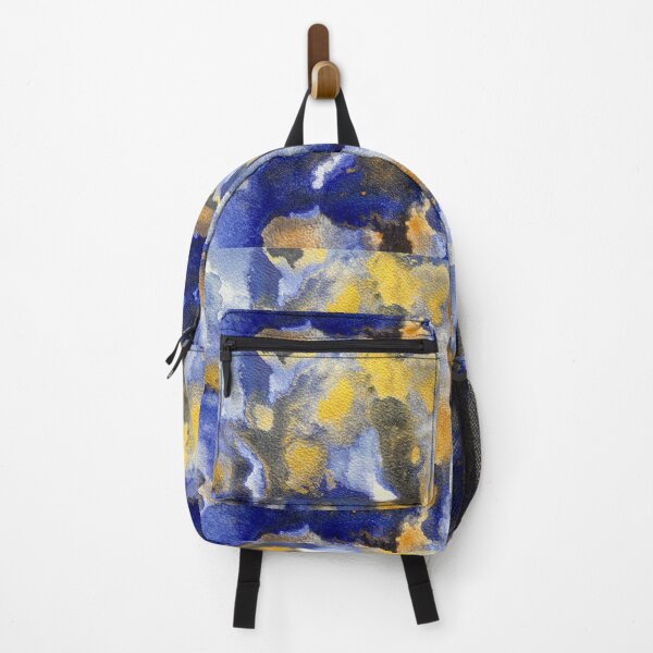 Item preview, Abstract blue and gold tones I designed and sold by Adriana Lopes.