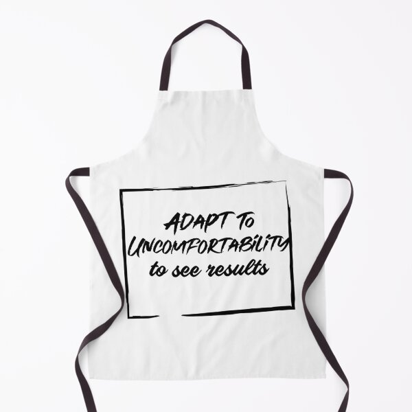 Item preview, Adapt to Uncomfortability Motivational Quote Design designed and sold by Akaash K A.