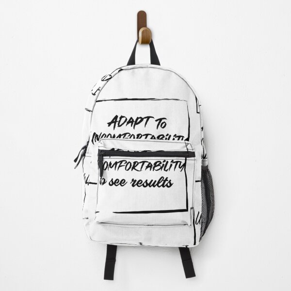 Item preview, Adapt to Uncomfortability Motivational Quote Design designed and sold by Akaash K A.