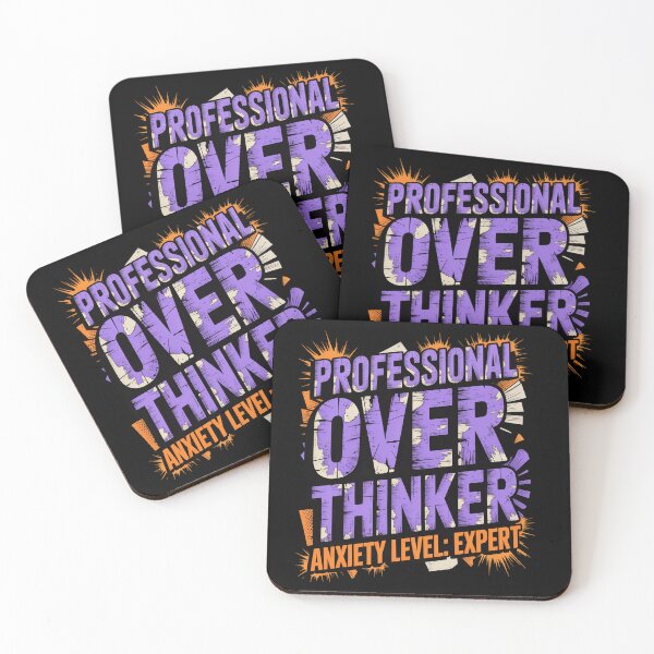 Item preview, Professional Overthinker Anxiety Level Expert designed and sold by Lopez-Design.