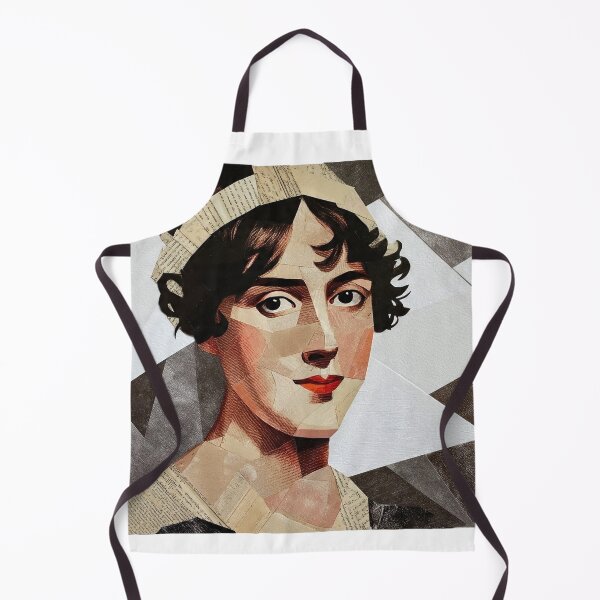 Item preview, Jane Austen – Literary Collage Portrait Art Print | Pride and Prejudice Regency Era Poster designed and sold by OzzFrequency.
