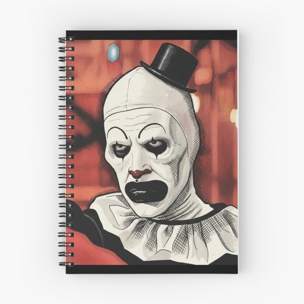 Item preview, Sad Mime of Midnight – Vintage Horror Clown Illustration designed and sold by LavinyArt.