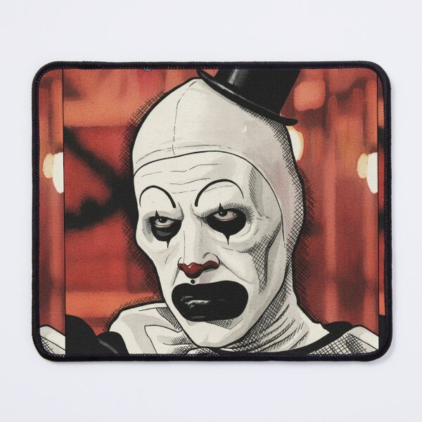 Item preview, Sad Mime of Midnight – Vintage Horror Clown Illustration designed and sold by LavinyArt.
