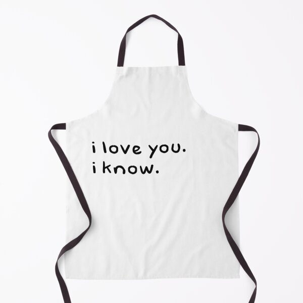Item preview, Minimalist Romantic Quote Design – “I Love You, I Know” Couples Typography Print designed and sold by Reyxava.