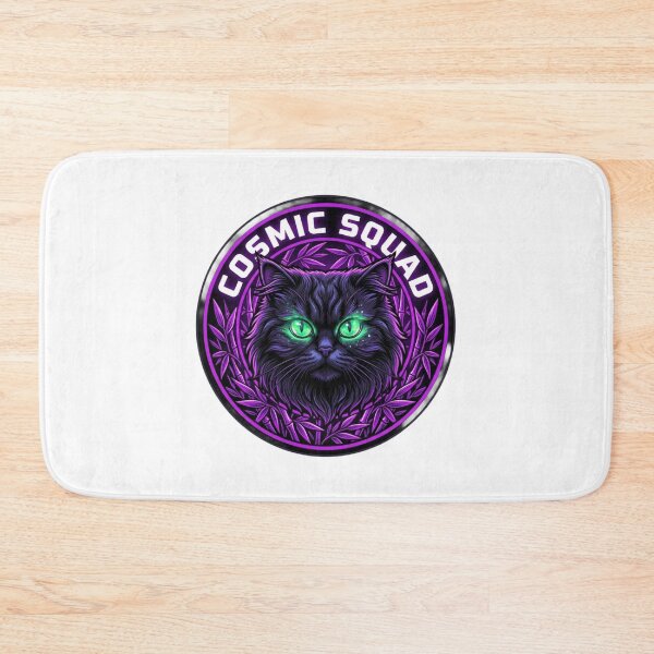 Item preview, Cosmic Squad Space Cat Galaxy Badge designed and sold by JeevanStickers.