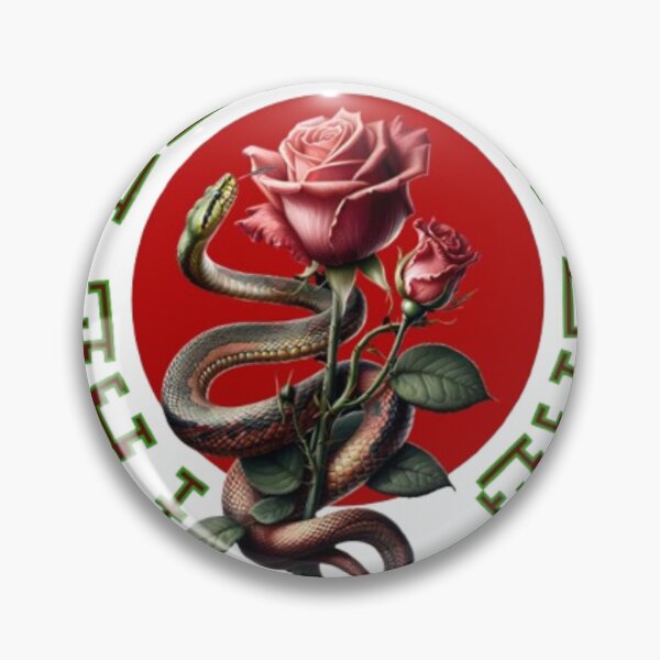 Item preview, The Bitten Snake Rose designed and sold by WAKYSHOP.