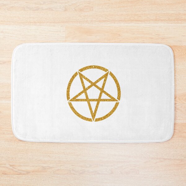 Item preview, The  gold wicca  Pentacle — Mystic Prints designed and sold by Liberty4Punk.