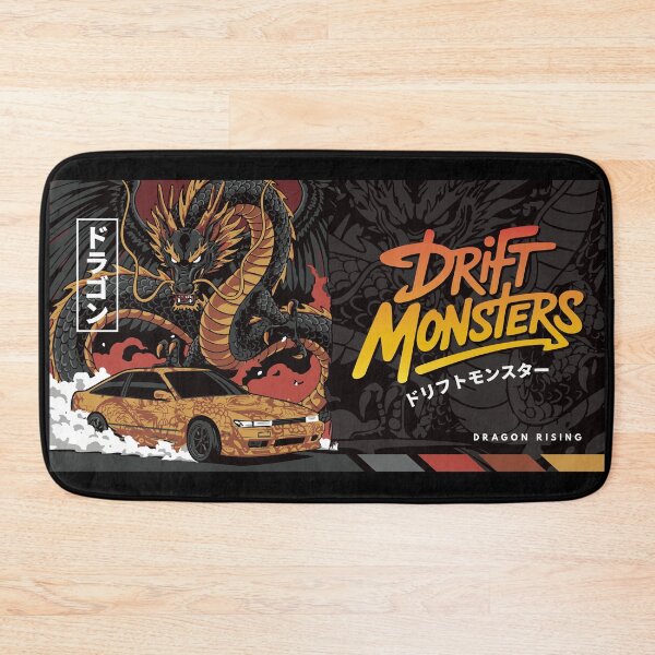Item preview, Drift Monsters - Dragon Rising - Drift Car - JDM - Japanese Street Racing Car Culture designed and sold by RaceDayRags.