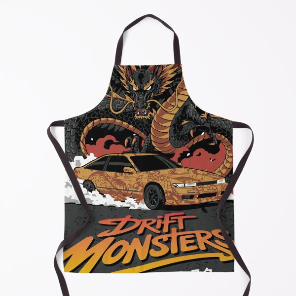 Item preview, Drift Monsters - Dragon Rising - Drift Car - JDM - Japanese Street Racing Car Culture designed and sold by RaceDayRags.