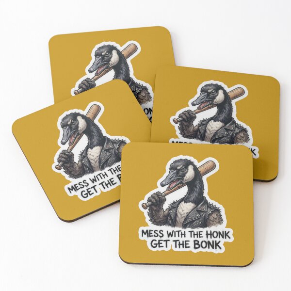 Item preview, Mess With The Honk Get The Bonk - Tough Canada Goose designed and sold by TatyanaArt.