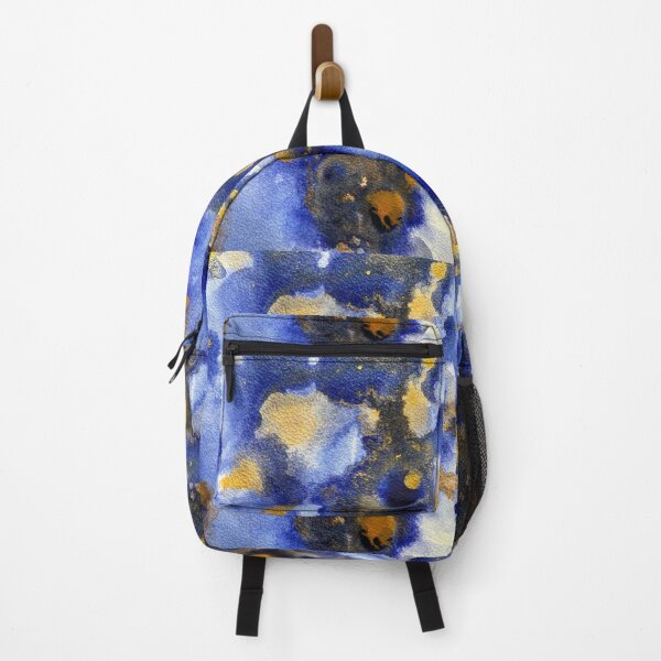 Item preview, Abstract blue and gold tones III designed and sold by Adriana Lopes.