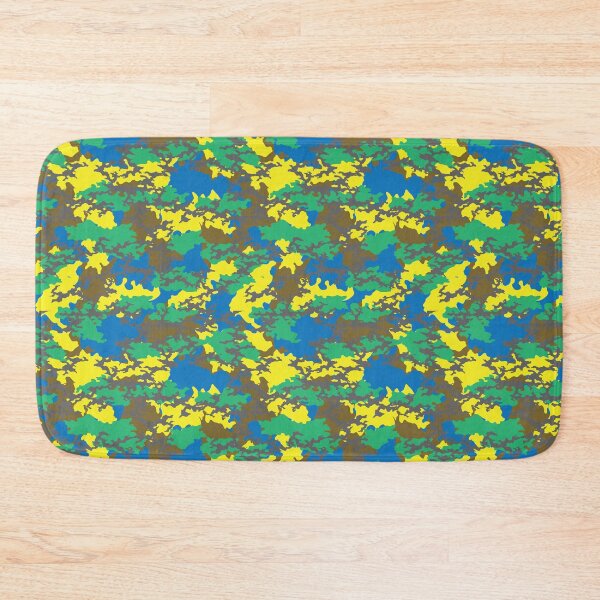 Item preview,  BLUE, YELLOW,GREEN, BROWN, GRAY CAMO PATTERN- URBAN / WOODLAND - MULTI USE designed and sold by V3GFX.