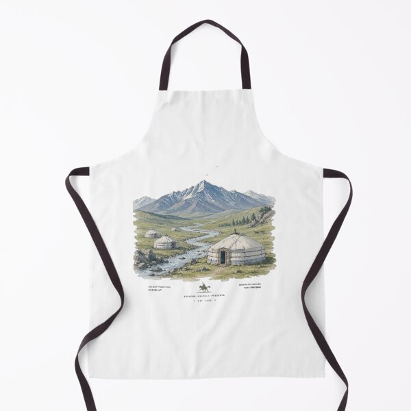 Item preview, Mongolia travel vintage holiday adventure vacation tourism word map mountain asia  designed and sold by AveniaOficial.