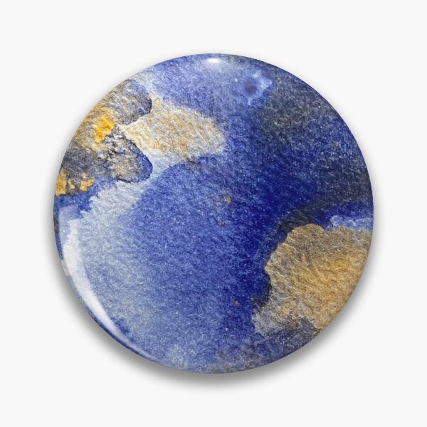 Item preview, Abstract blue and gold tones V designed and sold by Adriana Lopes.