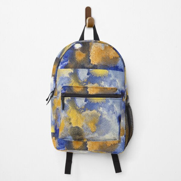 Item preview, Abstract blue and gold tones VI designed and sold by Adriana Lopes.