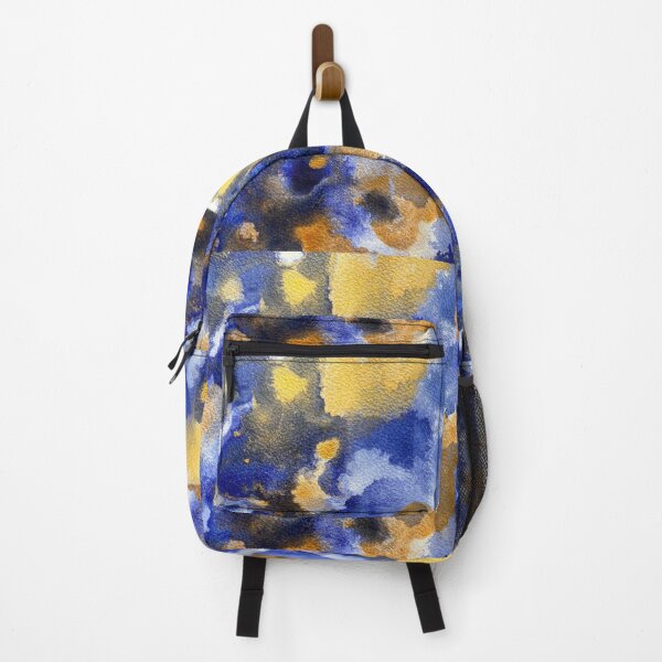 Item preview, Abstract blue and gold tones VII designed and sold by Adriana Lopes.