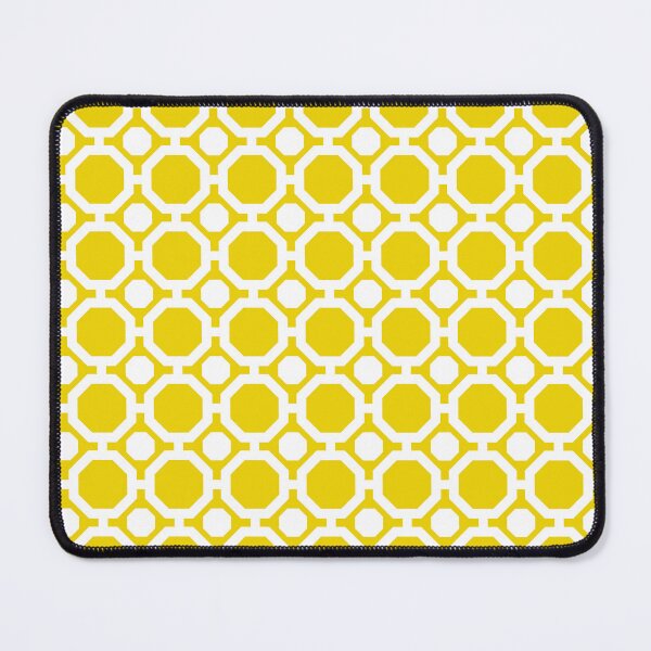 Item preview, Yellow & white geometric pattern designed and sold by Mint + Midnight.