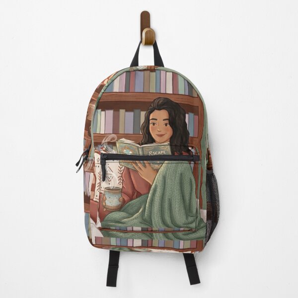 Item preview, Just a Girl Who Loves Books!! - Cozy Book Lover Aesthetic Girl!! - Girl reading in her cozy reading nook - The cozy reading nook for a bookworm designed and sold by SoffyLee586.