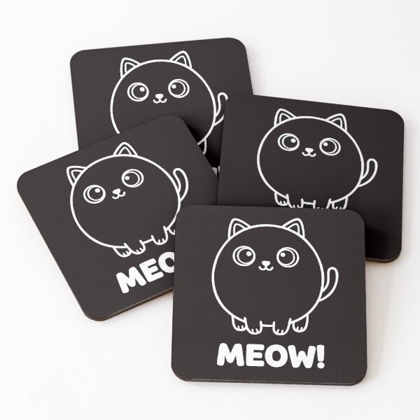 Item preview, Cute Meow Cat Cartoon Design designed and sold by ArtPer-design.